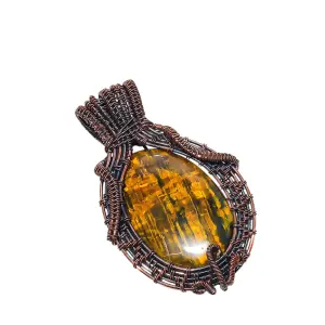 Copper Wire Pendant