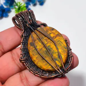 Copper Wire Pendant alternate