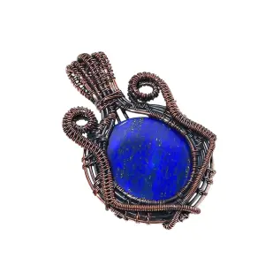 Copper Wire Pendant