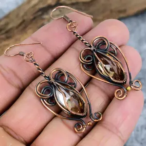 Copper Earrings alternate
