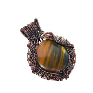 Copper Wire Pendant