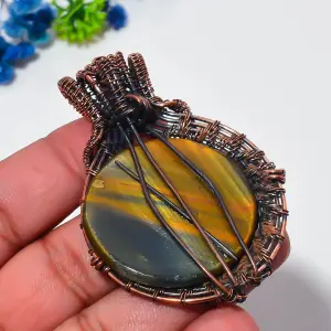 Copper Wire Pendant alternate