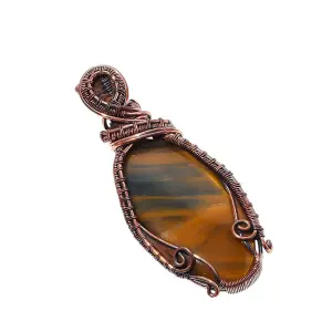 Copper Wire Pendant