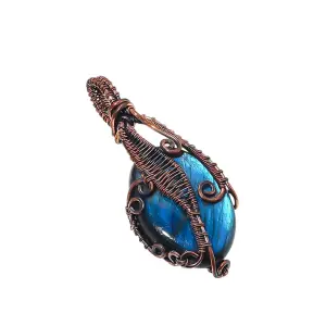 Copper Wire Pendant