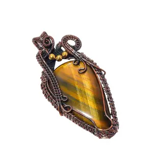 Copper Wire Pendant