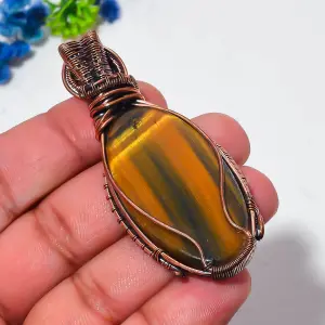 Copper Wire Pendant alternate