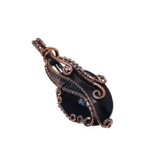 Copper Wire Pendant