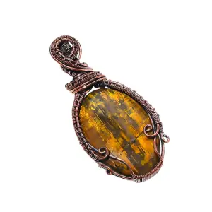 Copper Wire Pendant