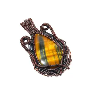 Copper Wire Pendant