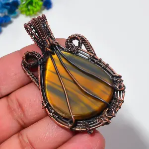 Copper Wire Pendant alternate