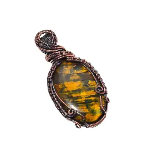 Copper Wire Pendant