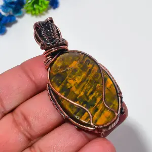 Copper Wire Pendant alternate