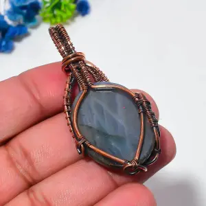 Copper Wire Pendant alternate