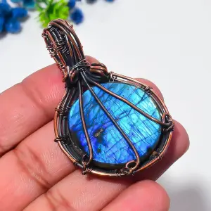 Copper Wire Pendant alternate