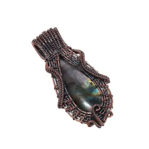 Copper Wire Pendant