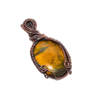 Copper Wire Pendant