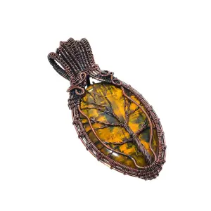 Copper Wire Pendant