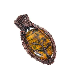 Copper Wire Pendant
