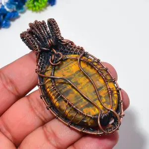 Copper Wire Pendant alternate