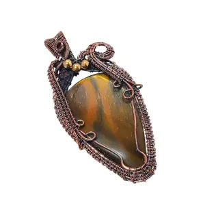 Copper Wire Pendant