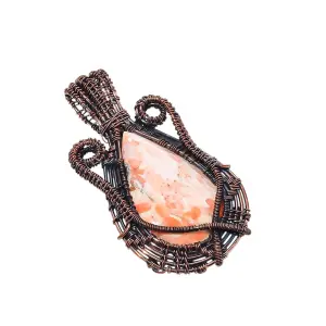 Copper Wire Pendant