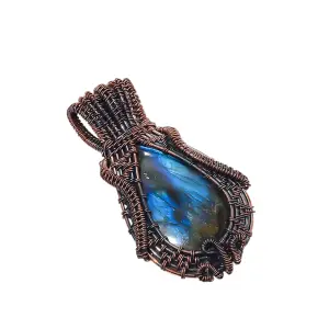 Copper Wire Pendant
