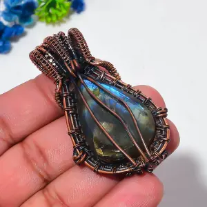 Copper Wire Pendant alternate