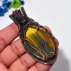 Copper Wire Pendant alternate