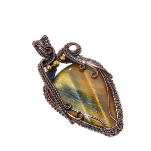 Copper Wire Pendant