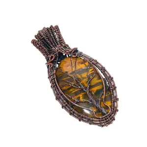 Copper Wire Pendant