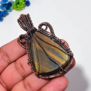 Copper Wire Pendant alternate