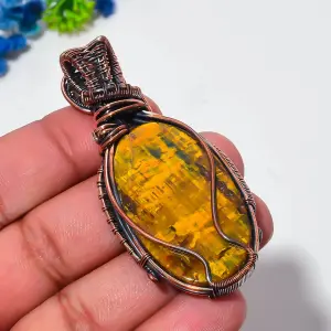 Copper Wire Pendant alternate