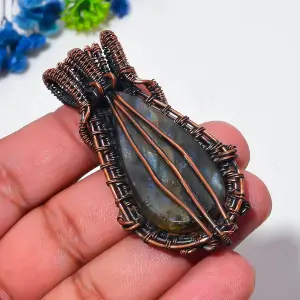 Copper Wire Pendant alternate