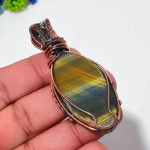 Copper Wire Pendant alternate